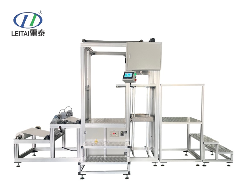 Машина для сборки гофрированных пакетов из стекловолокна